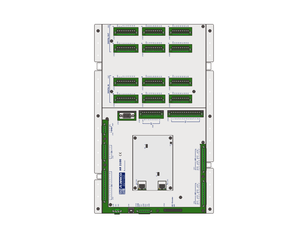 Plastic Machine Controllers - AR2100 | ARICO TECHNOLOGY | A Right